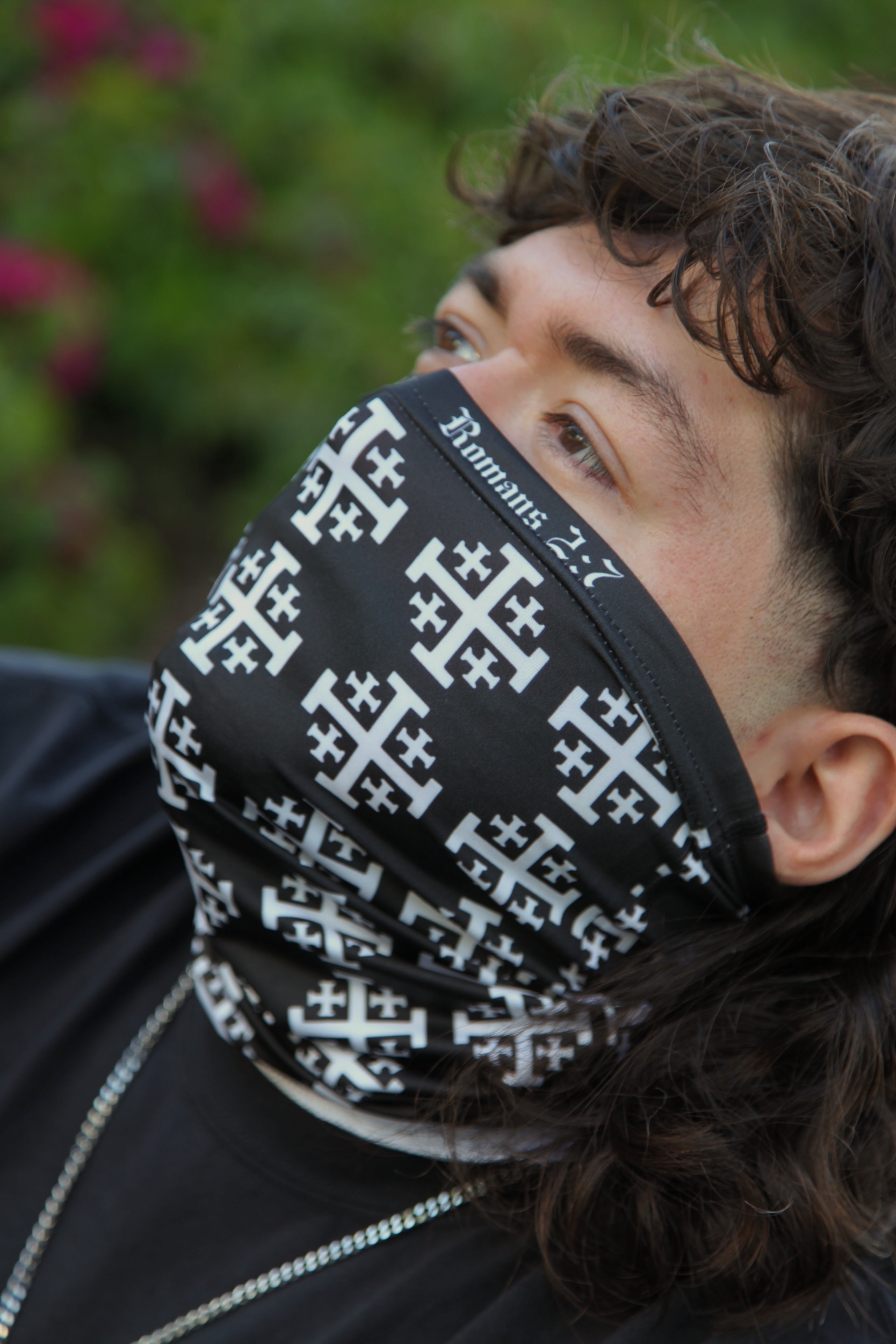 Riders Crusade Jerusalem Cross Mask